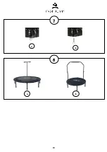 Preview for 10 page of Fast-Jump TRAMPOLINES FITNESS DOUBLE BARRE Instruction Manual