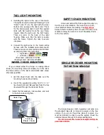 Preview for 6 page of Fast Master Products SWIVELWHEEL-58 Owner'S Manual