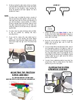 Preview for 9 page of Fast Master Products SWIVELWHEEL-58 Owner'S Manual