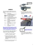 Preview for 5 page of Fast Master Products Swivelwheel-58DW Owner'S Manual And Assembly Instructions