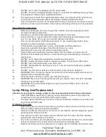 Preview for 3 page of Fast Mover FMT6900 Series Instruction Manual