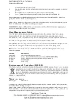 Preview for 4 page of Fast Mover FMT6900 Series Instruction Manual