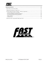 Preview for 6 page of Fast 813P Owner'S Manual