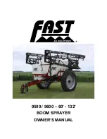 Предварительный просмотр 1 страницы Fast 9500 Owner'S Manual