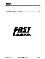 Preview for 7 page of Fast AG SOLUTIONS 963P Owner'S Manual