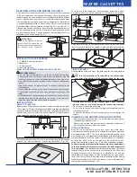 Предварительный просмотр 8 страницы Fast CSF21 Installation, Use And Maintenance Manual