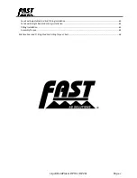 Preview for 7 page of Fast DP18L Owner'S Manual