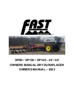 Fast DP9D Owner'S Manual preview