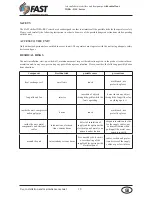 Предварительный просмотр 18 страницы Fast IDRA-RSC Series Installation And Maintenance Manual