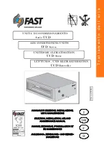 Fast UCD Series Installation, Use & Maintenance Manual preview