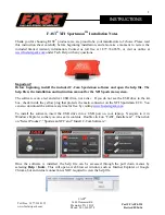 Fast XFI Sportsman Instructions preview