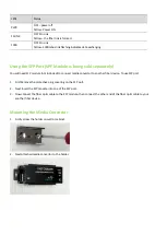 Preview for 2 page of Fastcabling 5837-26 Quick Start Manual