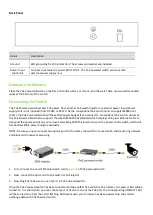 Предварительный просмотр 2 страницы Fastcabling PoE Powered Switch Manual