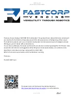 Предварительный просмотр 1 страницы Fastcorp DIVI Setup And User Manual