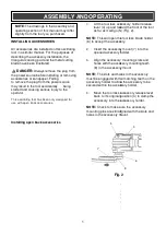 Предварительный просмотр 10 страницы FastCraft 86225-1 Instruction Manual And Warranty Card