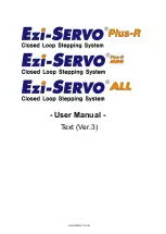 Fastech Ezi-Servo ALL User Manual preview