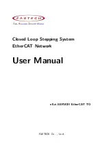 Fastech Ezi-SERVOII EtherCAT TO User Manual preview