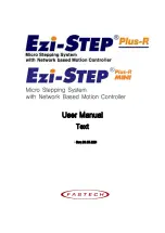 Fastech Ezi-Step Plus-R User Manual preview