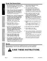 Preview for 4 page of FASTEN-PRO 96755 Owner'S Manual & Safety Instructions