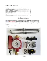 Preview for 2 page of Faster Hot Water WaterQuick Premier Installation And Operating Instructions Manual