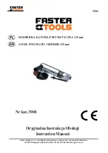 FASTER TOOLS 3908 Instruction Manual preview