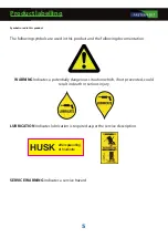 Preview for 5 page of FASTERHOLT FM4400H User Manual And Spare Parts Catalogue