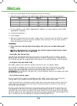 Preview for 11 page of FASTERHOLT GT12 User	Manual & Spare Parts Catalogue