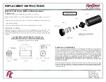 Preview for 2 page of FasTest FE001 Series Replacement Instructions