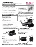 FasTest FI Series Operating Instructions preview