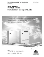 FASTflo LWH56 Installation Design Manual предпросмотр