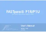 Preview for 1 page of FASTpass P1R User Manual