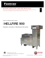 Fastrax Hellfire 900 Installation, Operation & Maintenance Instructions Manual preview