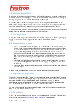 Preview for 4 page of FASTRON. F330 Series Calibration Procedure