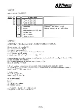 Preview for 7 page of FASTRON. OZtherm F-312 Installation And Commissioning Manual