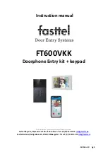 Fasttel FT600VKK Instruction Manual preview