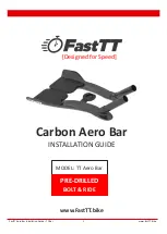 FastTt Carbon Aero Bar Installation Manual preview