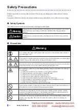 Preview for 4 page of Fastus D4RF Series User Manual