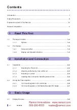 Preview for 8 page of Fastus D4RF Series User Manual