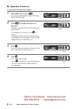 Preview for 52 page of Fastus D4RF Series User Manual