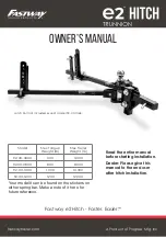 Предварительный просмотр 1 страницы Fastway 92-00-0600 Owner'S Manual