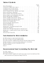 Preview for 4 page of Fastway e2 HITCH TRUNNION Owner'S Manual