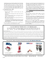 Preview for 4 page of Fastway FLASH ALBM Series Use And Care Instructions