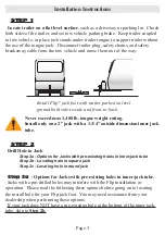 Preview for 3 page of Fastway flip 88-00-6525 Installation And Operation Instruction Manual