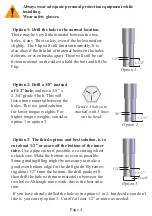 Preview for 4 page of Fastway flip 88-00-6525 Installation And Operation Instruction Manual