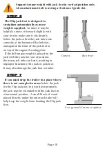 Preview for 10 page of Fastway flip 88-00-6525 Installation And Operation Instruction Manual