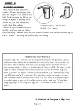 Preview for 11 page of Fastway flip 88-00-6525 Installation And Operation Instruction Manual