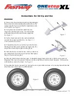 Предварительный просмотр 1 страницы Fastway OneStep XL Instructions For Set Up And Use