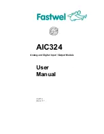 Fastwel AIC324 User Manual предпросмотр