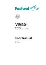Fastwel VIM301 User Manual preview