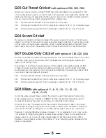 Preview for 8 page of Fat Cat 42-1012 Easy Assembly Instructions & Rules